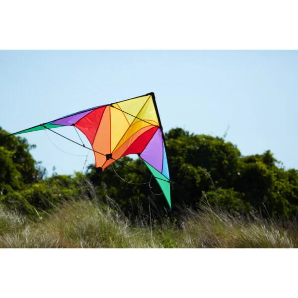 Trigger Rainbow 特技風箏14 歲以上90x175 厘米包括 40kp 聚酯線2x25m